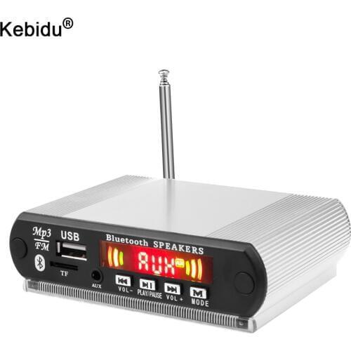 Wireless Bluetooth MP3 Decoder Board MP3 Player with Recording Function DC 12V 24V DIY Shell Support USB/SD/FM Audio Module