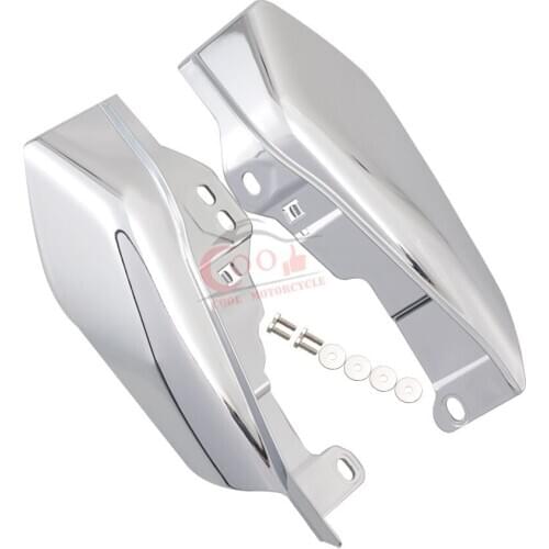 Motorcycle Mid-Frame Air Deflector Heat Shield Fits for Harley Touring Electra Road Street Glide Air Deflector Trim