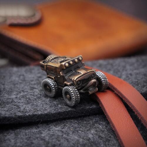 EDC Bronze Knife Beads A Pendant Paracord Outdoor DIY Decorations Bronze Camping Gear EDC Tools