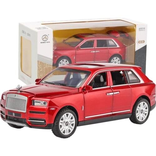 TAKARA TOMY 1:32 Model Car Boy Sound Light Toy Car Gift Collection with Acousto-optic Return Force Rolls Royce Curinan