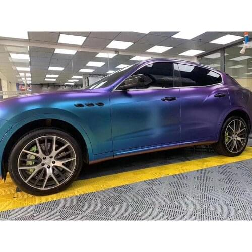 Matte Chameleon Car Stickers Glitter PVC Vinyl Sticker Film Matt Color Car Wraps Decals 20CM/30CM/50CM/60CM