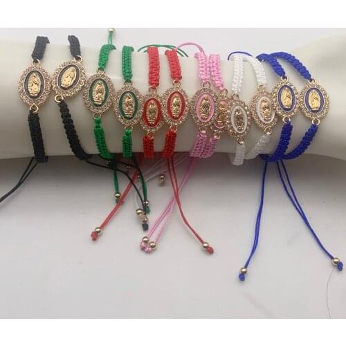 Car Cross Hand Rosary Hot Stamping Cross Bracelet Suitable for Ceremony Anniversary Celebration Welfare
