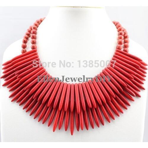 New Arrival Red beautiful Jewelry,beautiful Necklace,Coral Necklace,Holiday Party Necklace,Bridesmaid Necklace,Wedding Gift