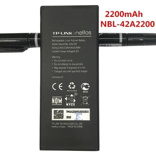 Original High Quality New 2200mAh NBL-42A2200 Battery For Neffos C5 TP701A B C E Mobile Phone With Tracking Number