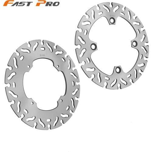 Motorcycle Front Rear Brake Disc For HONDA XR250 CRM250 XLR250 Dirt Bike Motorcross