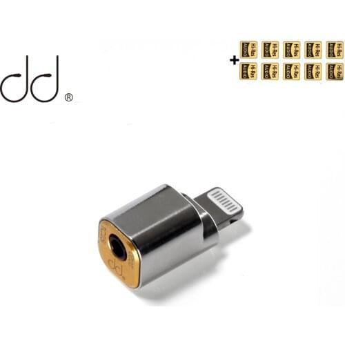 DD ddHiFi TC25i LTG to 2.5mm Jack Headphone Adapter Enables Your iOS Device to Output with 2.5mm Terminated IEM & Earphones