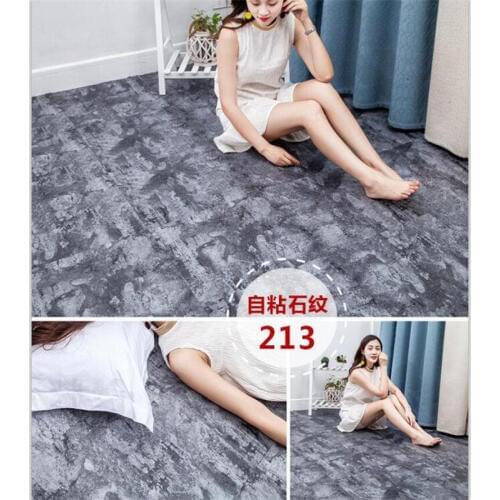 Beibehang Self-adhesive pvc plastic sheet flooring thick wear-resistant waterproof stone pattern carpet floor plastic assembly