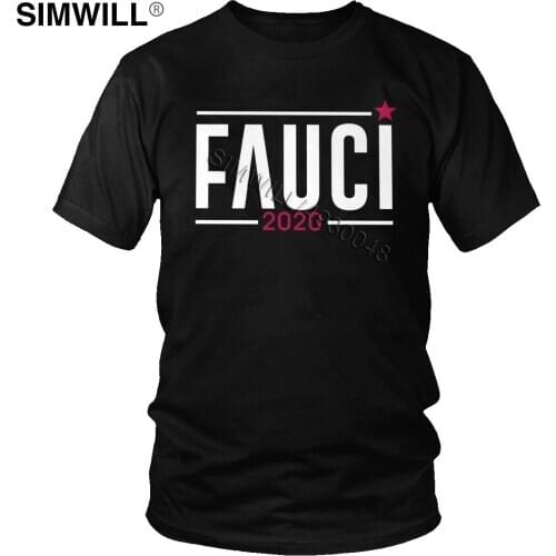 Trend Doctor Dr Fauci 2020 T Shirt Men Fashion Eco Cotton Tee O Neck Short Sleeved Summer In Trust T-shirt