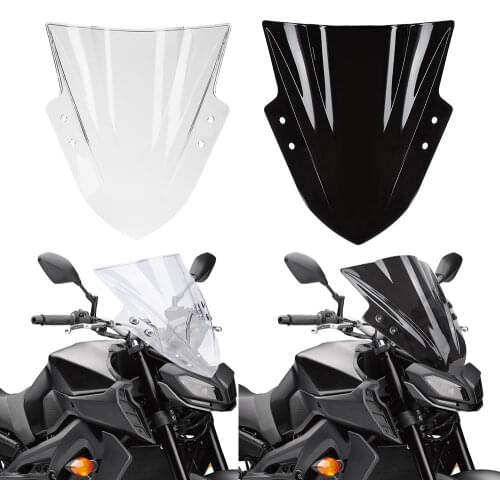 Universal Motorcycle Windshied Clamp-On Variable Windscreen Spoiler Extension For G310R fz 400 f800gs R1200GS F800GS K 1200 S