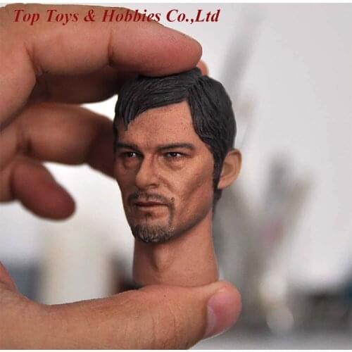 In stock 1/6 scale Daryl headhead sculpture model 12" action Figure Body in stock
