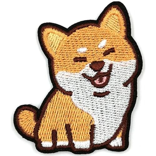 Embroidery Badges Cute Animal Cartoon Logo Patches Embroidered For Garment Sewing Appliques for Kid Patches for Costume Applique