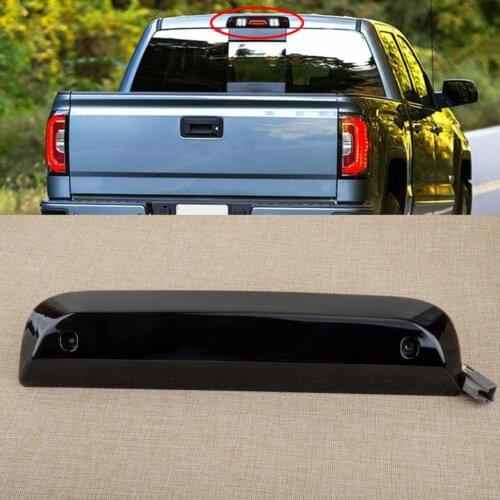 3 Pins 23509162 20979071 LED Rear High Mount 3rd Brake Light Cargo Lamp Fit for Chevy Silverado GMC Sierra 2014 2015 2016-2018