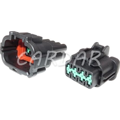 1 Set 8 Pin 6185-1177 6188-0736 Automotive Connector Headlight Socket For Nissan Sylphy Teana