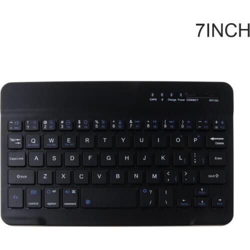 7/9/10 Inches Wireless Bluetooth Lightweight Rechargeable Keyboard Cellphone Tablet Laptop Universal Keyboard Portable Travel Ho