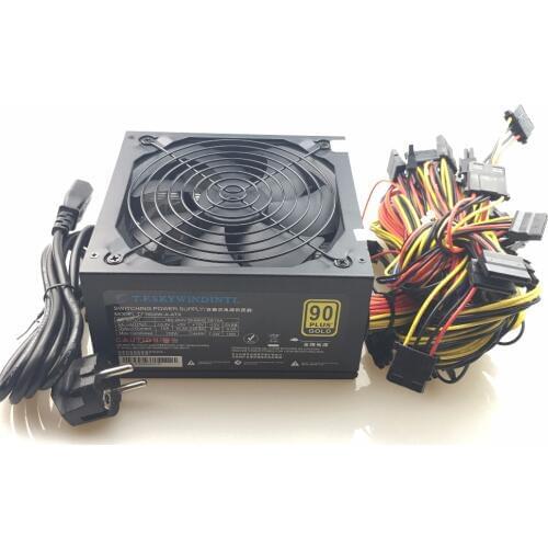 1600W Mining Power Supply 1600W ATX PSU Asic Bitcoin Miner Support 6 Graphics Card Max 1800W BTC Mining 1600W for Mining machine