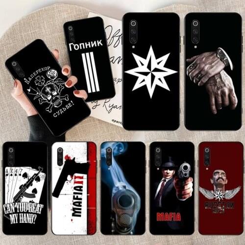 Russian Mafia Art Phone Case for Xiaomi Mi Note 10 Lite Mi 9T Pro xiaomi 10 10 CC9 Pro 9SE