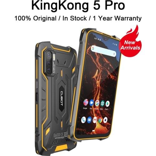 Cubot Kingkong 5 Pro 8000mAh Rugged Smartphone Waterproof IP68/IP69K Android 11 Global Version Cellphone Dual Speaker NFC