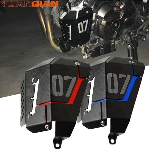 For Yamaha MT-07 Motorcycle Radiator Guard Grille Cover Protection MT07 FZ07 2014 2015 2016 MT FZ 07 Radiator Cover Protector