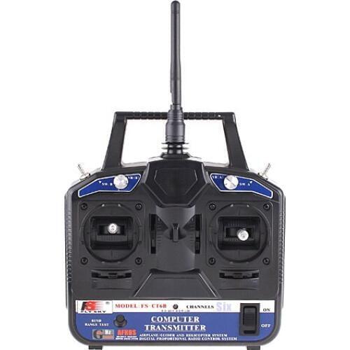 FlySky FS-CT6B Remote Controller Transmitter with FS-R6B Receiver 2.4G 6CH for RC Car Boat Quadcopter Glider Helicopter