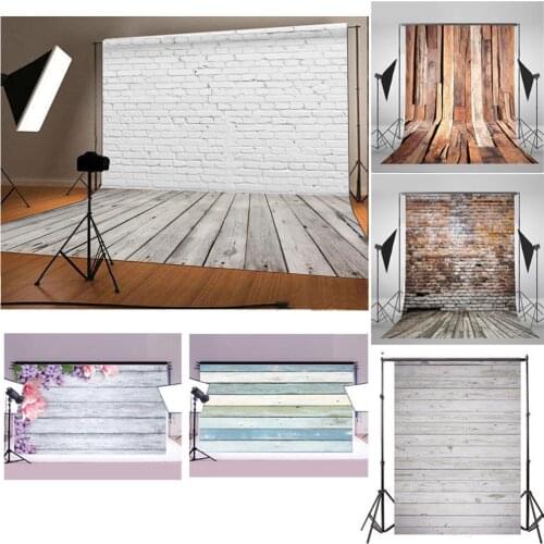 Andoer 900*1500mm Photography Background Backdrop Classic Fashion Wooden Floor for Studio Professional Photographer