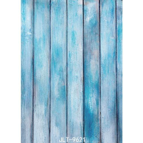 Blue Wooden Floor Photography Backdrops Solid Colored Background for Photo Vinyl Cloth Customize for Photo Studio Photophone