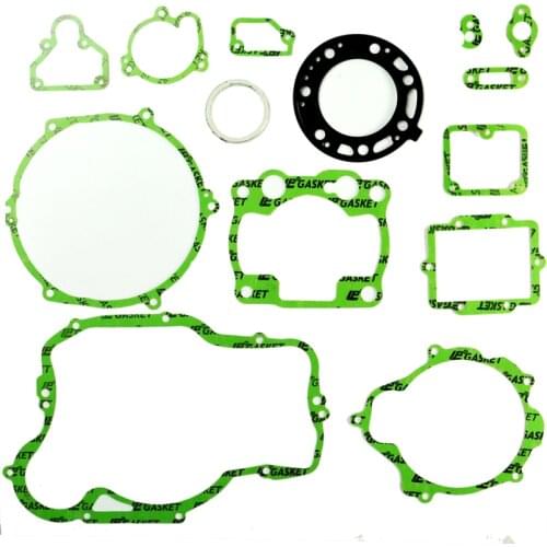 Motorcycle engine Crankcase Covers Cylinder Gasket kit set For kawasaki KX250 1993-1996 KX 250
