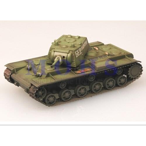 EASY MODEL 36276 1/72 Assembled Military Model Scale Finished Model Scale Tank Vehicles Russian KV-1 1941 Green color