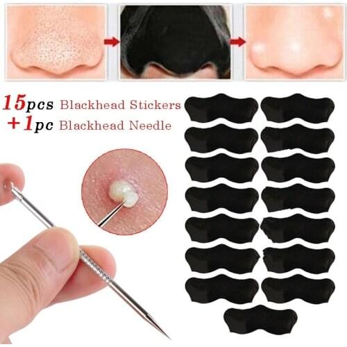 Blackhead Remove Mask Nose Strips for Skin Care Acne Black Dot Vacuum Cleaner Shrink Pore Deep Cleansing Nose Stickers Face Mask