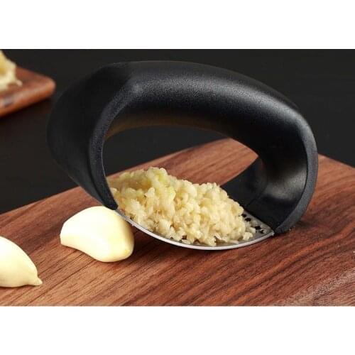 HeyMamba Multi-function Manual Garlic Press Stainless Steel Garlic Chopper Crusher Ginger Press Kitchen Vegetable Tools