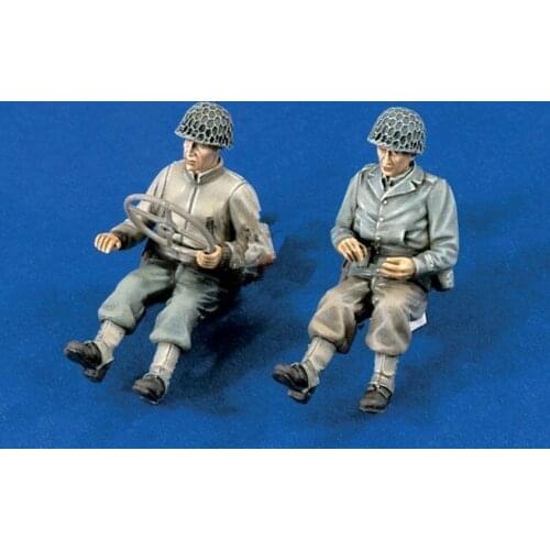 1/35 Resin Figure Model Kit Unassambled Unpainted 1032(2 figures)