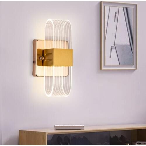 Wall Lamp Acrylic Wall Lamp Bedroom Lamp Bedside Lamp Living Room Wall Light Study Room Light