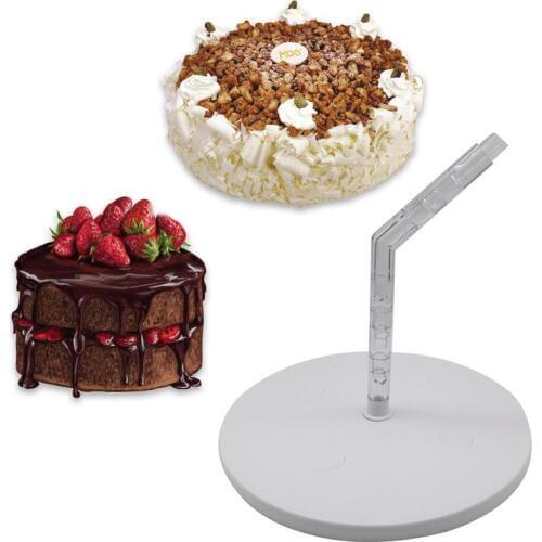 New 14Pcs/set Innovative Anti-gravity Cake Stand Cake Frame Set Baking Tools Fondant Cake Decoration Mould