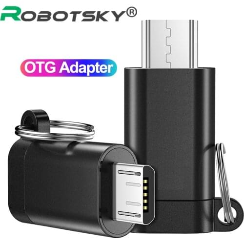 USB Type C Female Micro USB Adapter Cable Type-C OTG Charging Data Sync Adapter Cable for Samsung Xiaomi Huawei