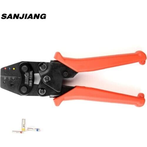Connectors Crimper Plier IWS-1226L Crimping Tools For Low Profile Environmental Splices M81824/1-XX AWG 26-12 Terminals Plier