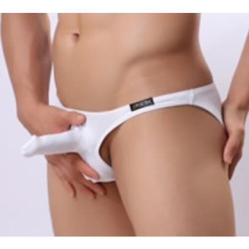 Sexy lingerie bikini briefs pants panties funny mens underwear penis sheath gay underwear masturbation