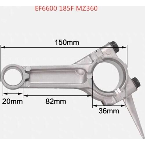 Connecting Rod/Conrod Assy for MZ360/185F 04 Stroke Air Cooled Small Gasoline Engine,EF6600 Generator Parts