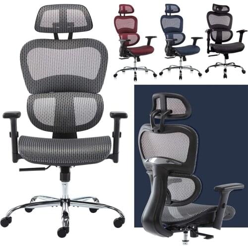 Office Chair Ergonomics Mesh Chair Computer Chair Desk Chair High Back Chair gaming chair With Adjustable Headrest and Armrests
