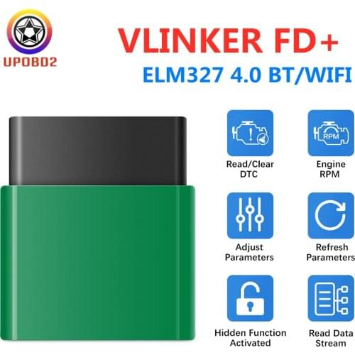 Vgate vLinker FD+ ELM327 V2.2 Forscan for ford Bluetooth for Mazda VCM2 IDS ELM 327 OBD 2 OBD2 Car Diagnostic MS CAN Auto Tool