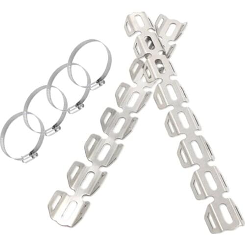 Stainless Steel Exhaust Pipe Heat Shield Guard For BMW R1200 F650 GS