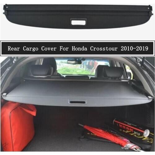 Rear Cargo Cover For Honda Crosstour 2010-2019 Partition Curtain Screen Shade Trunk Security Shield Auto Accessories
