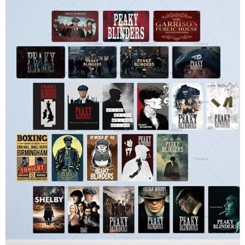 Famous Movie Metal Poster Tin Signs Metal Signs Vintage Metal Plate Pub Bar Man Cave Wall Decor