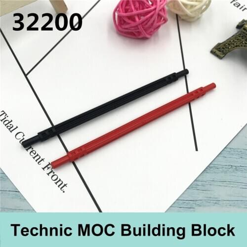 10PCS Technology Building Blocks Parts Compatible with Major Brand Technology Moc Parts 32200 1x12 Soft Cross Gifts Toys