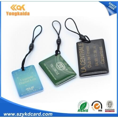 1000pcs/lot 13.56Mhz Rfid Crystal Epoxy Smart Card Label F08 Tags for the Access Control of the Android smart phone