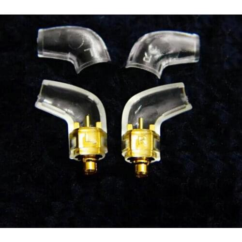 50Pairs Bend Clear MMCX Earphone DIY Custom Pins For Etymotic ER4 XR SR ER4SR ER4XR Earphone Jack Pin Plug Connector