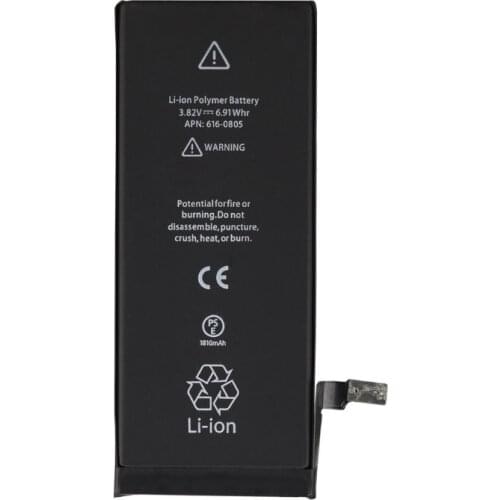 1x 3.82V 1810mAh 0 cycle High Quality Replacement Battery For iPhone 6 6G i6 Internal Replacement Battery A1549
