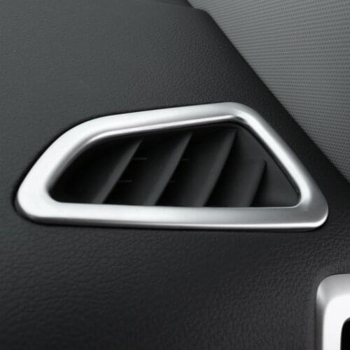Accessories Fit For Hyundai Tucson TL 2015 2016 Front Air Vent Interior Insert Outlet Cover Bezel Styling Garnish Decoration