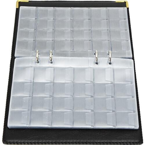 480 Pieces Coins Storage Book Commemorative Coin Collection Album Holders Collection Volume Binder Folder Hold Empty Coin