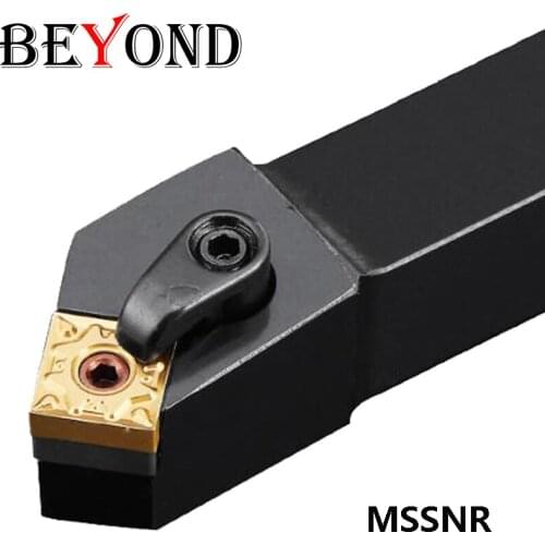 BEYOND MSSNR 1616 MSSNR1616H12 MSSNR2020K12 External Turning Tool Holder Carbide Insert SNMG Lathe Cutter Bar
