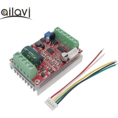 BLDC Three Phase Brushless Hall Motor Controller DC 9-60V 12V 48V 450W Motor Control Driver Board Forward and Reverse