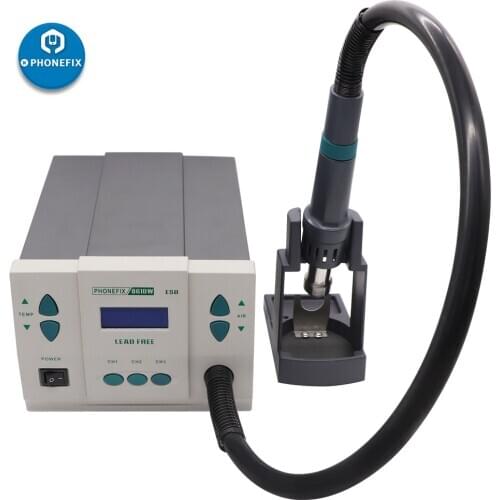 110V /220V 900W PHONEFIX 861DW Digital Heat Gun Lead Free Hot Air Soldering Station for Phone PCB Welding Repair Rework Station